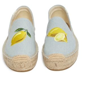 Soludos Lemon Espadrille Flats